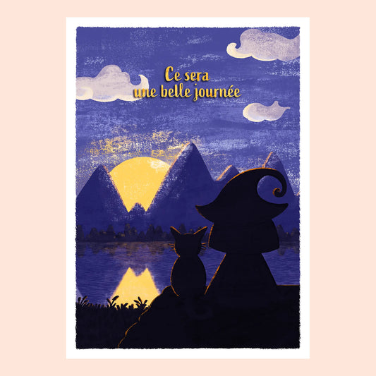 Illustration A4 - Belle journée