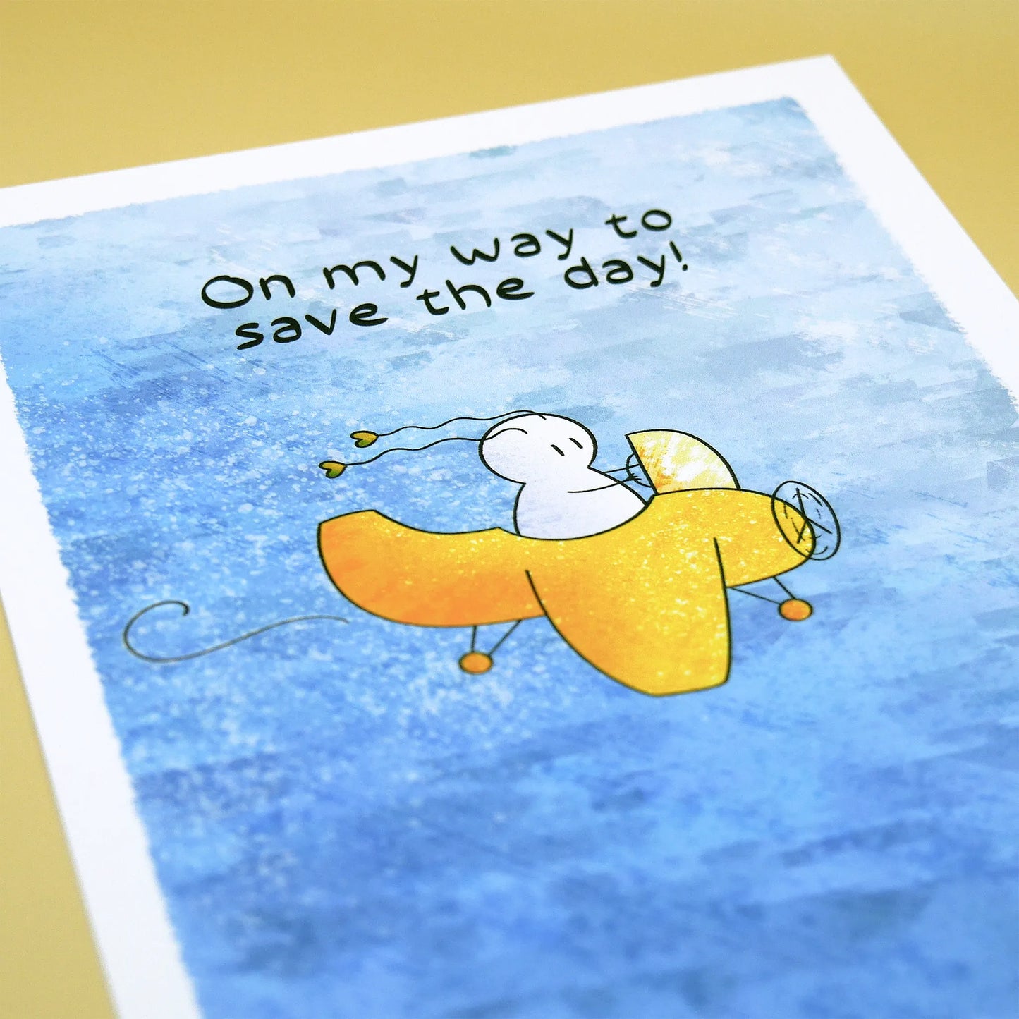 Illustration A5 - En route pour sauver la journée