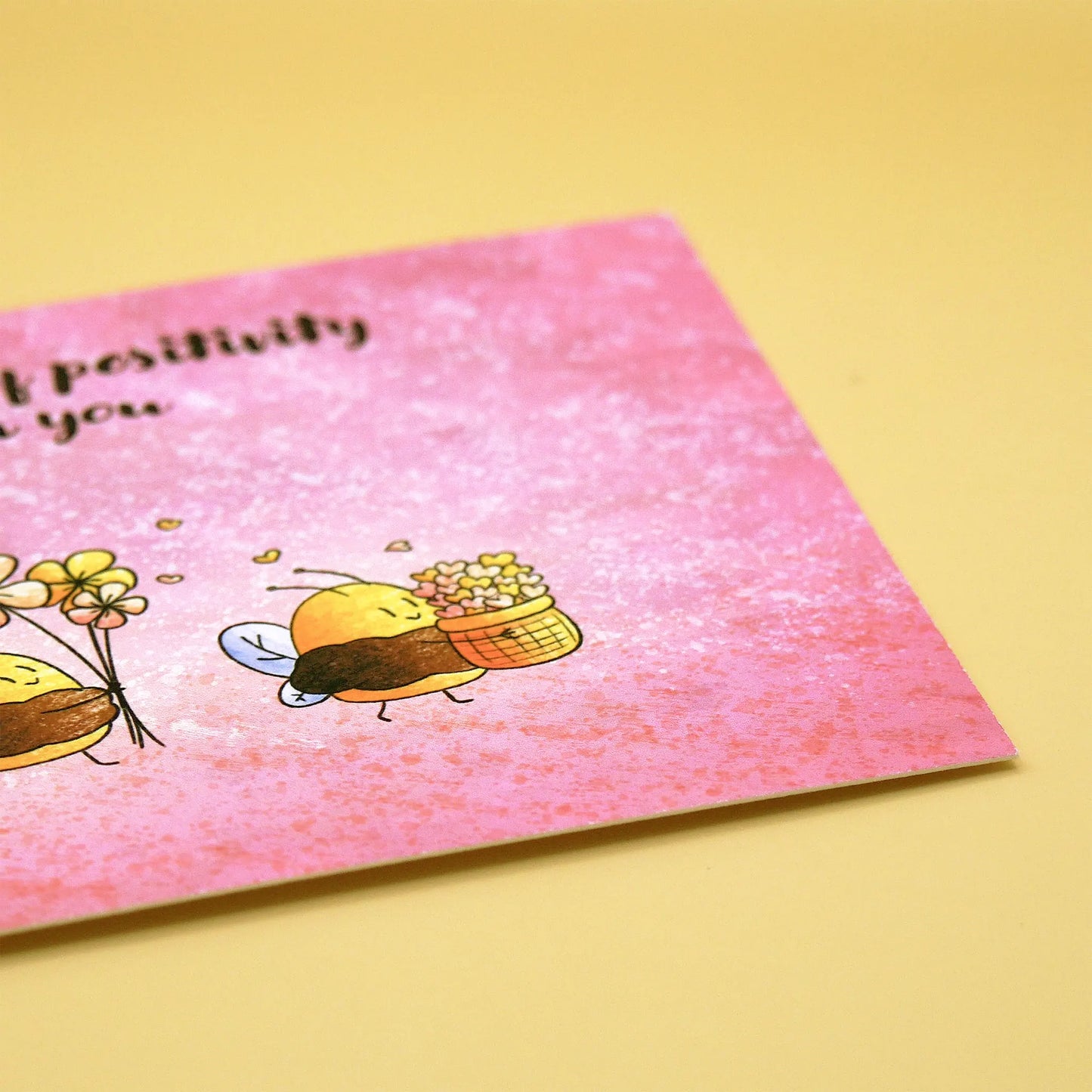 Carte postale - Concentré de positif