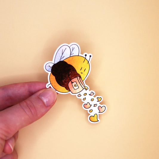 Sticker - Bee & Love