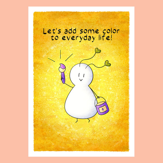 Illustration A5 - Redonnons de la couleur au quotidien