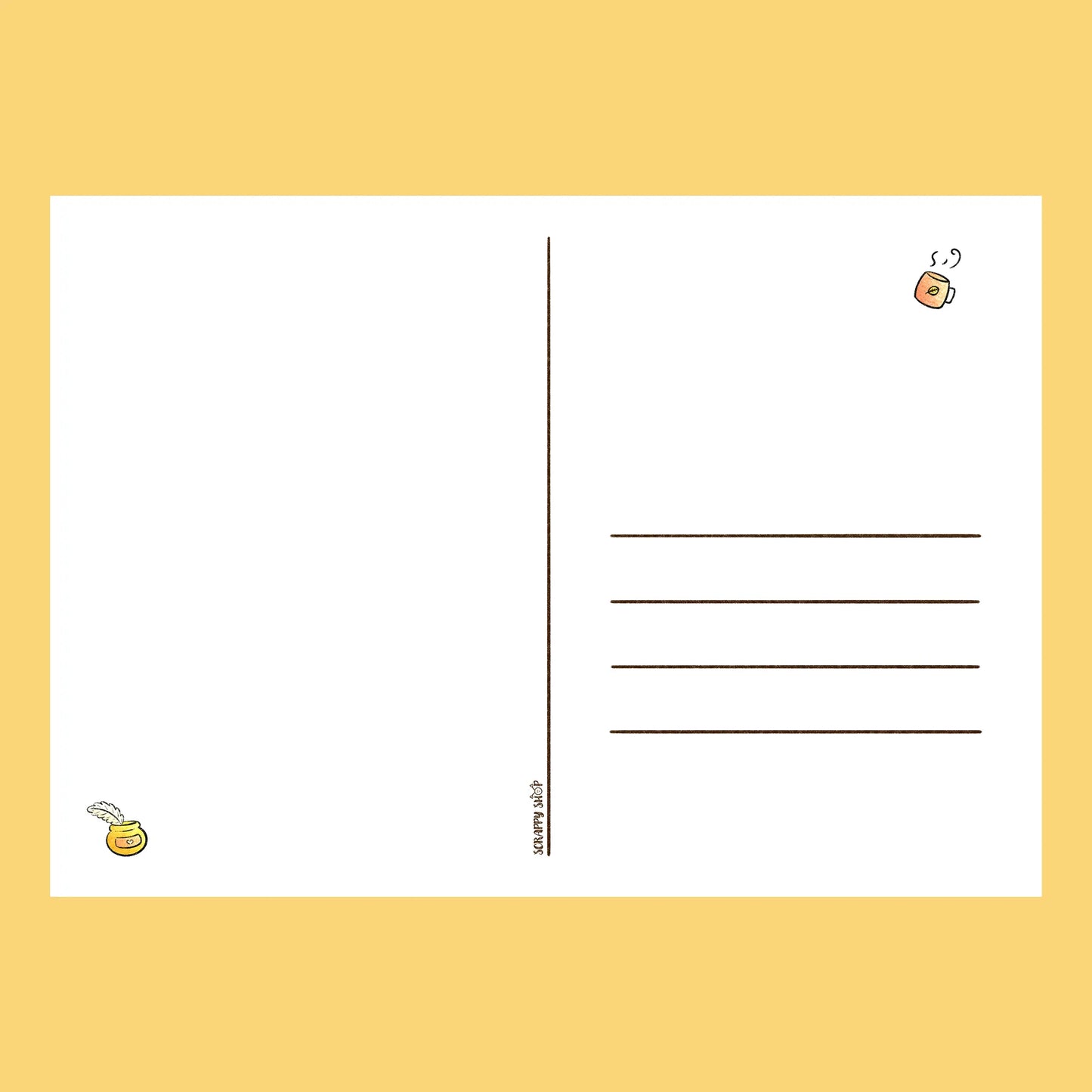 Bundle Hiboux Amoureux / Lot de 3 - 1 carte postale, 2 stickers