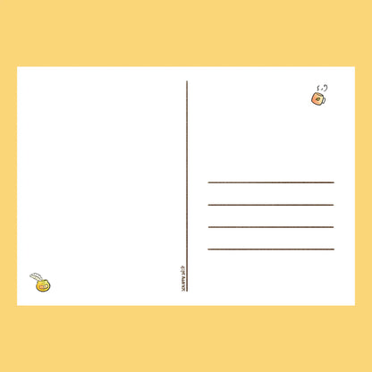 Bundle Hiboux Amoureux / Lot de 3 - 1 carte postale, 2 stickers