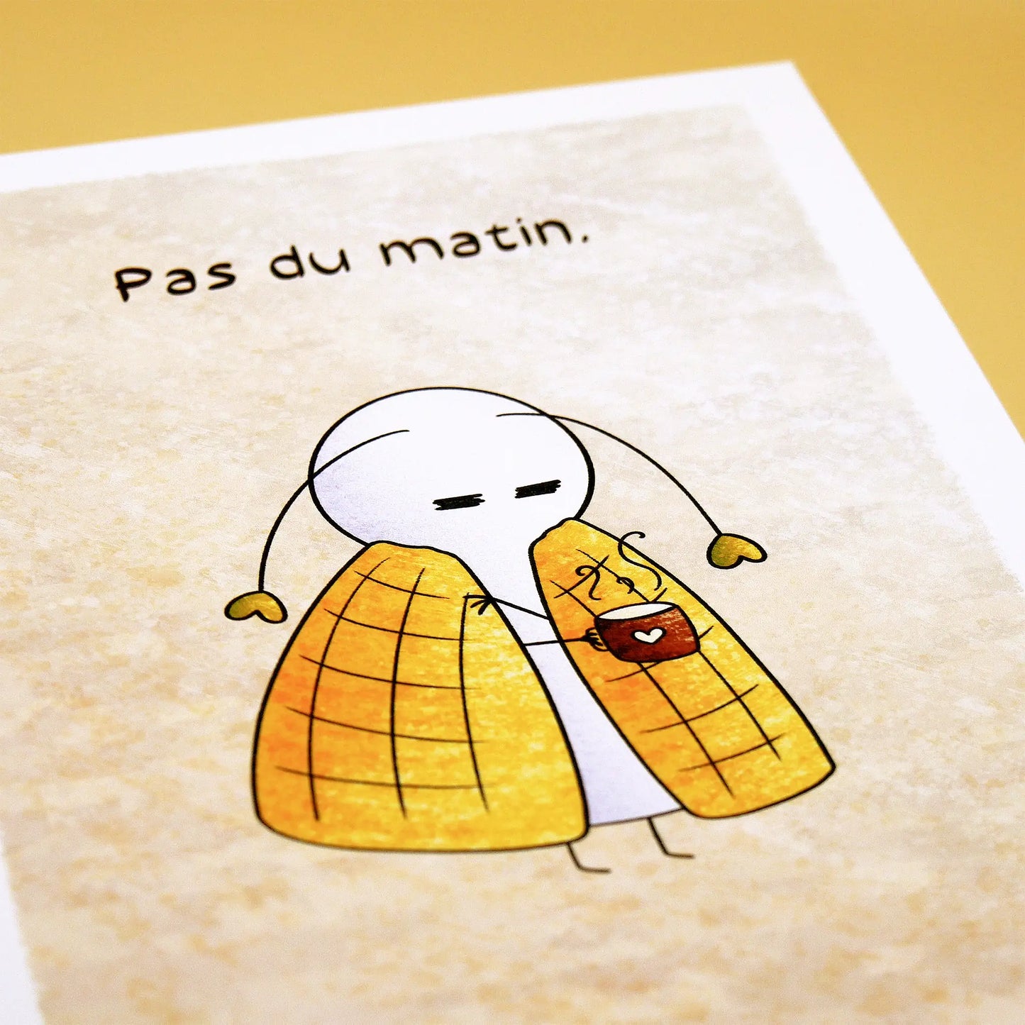 Illustration A5 - Pas du matin
