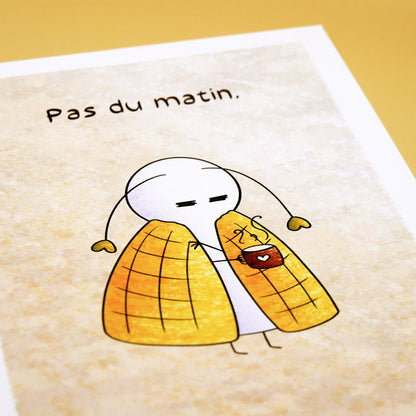 Illustration A5 - Pas du matin