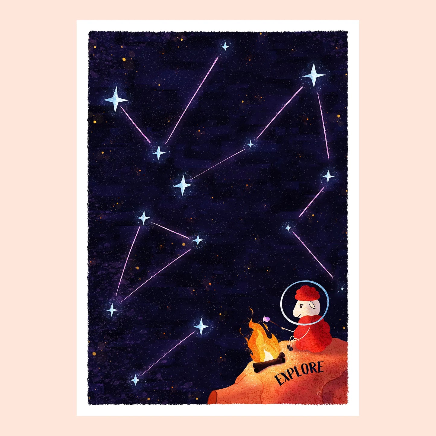 Illustration A4 - Explore