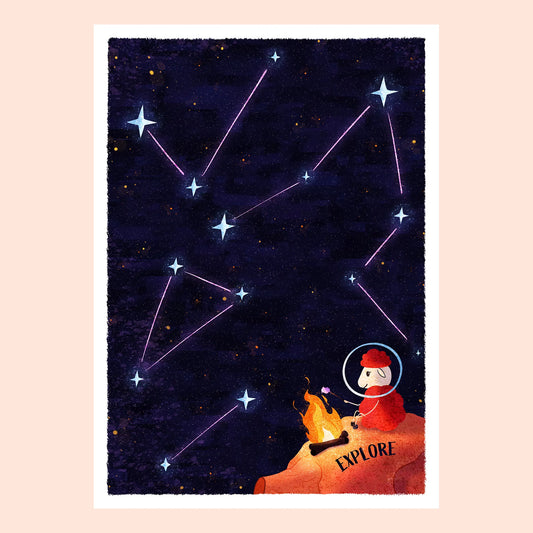 Illustration A4 - Explore