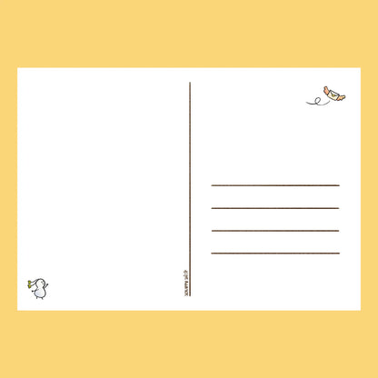 Bundle Scrappy / Lot de 3 - 1 carte postale, 2 stickers