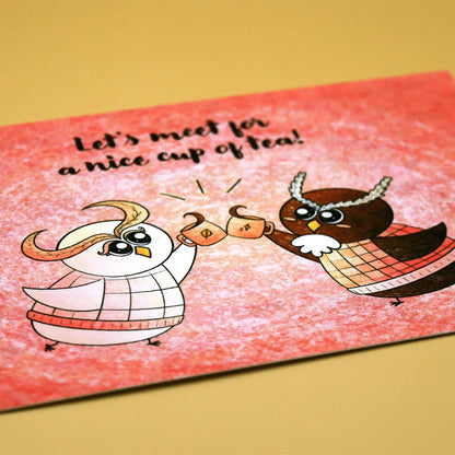 Postcard - A nice cup of tea