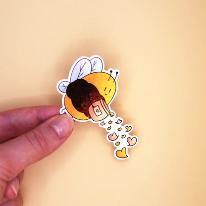 Sticker - Bee & Love