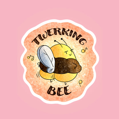 Sticker - Twerking bee